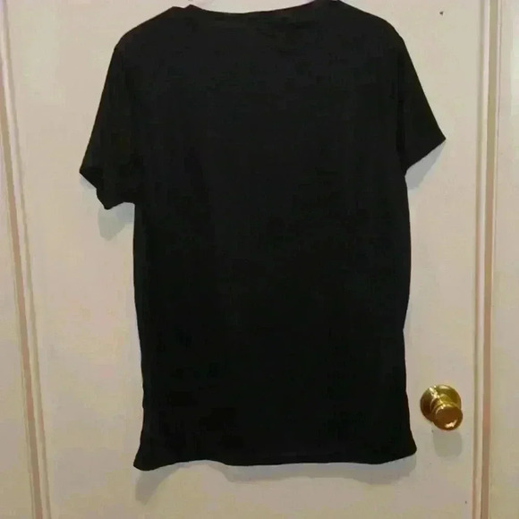 NWOT Handmade "Dogs Are Good" Black Short Sleeve Unisex Tee - Size M - Picture 6 of 6